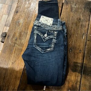 Signature Dark Blue Boot Cut Jeans